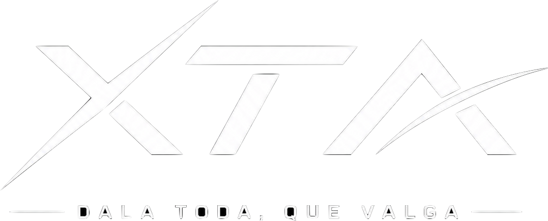 Logotipo XTA — Dala toda, que valga